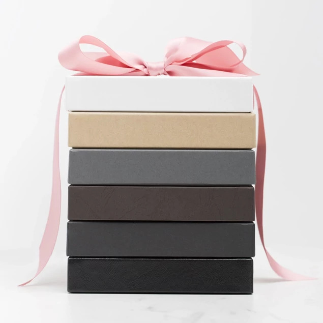 Black, white, Kraft, chocolate, slate Tyndell 1" portrait box 4x6, 5x7, 8x10, 8x12, 11x14, 16x20, 20x24.