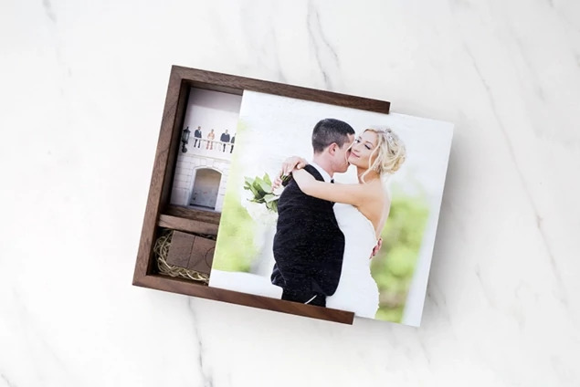 Tyndell TS - Wood Flash and Print Boxes - Walnut Bundle