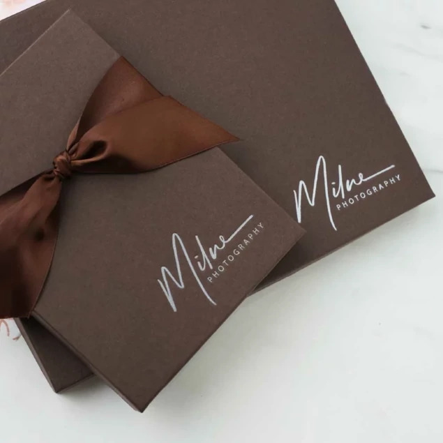 Matte Chocolate Tyndell 1  Portrait Box 4x6, 5x7, 8x10, 11x14 horizontal vertical
