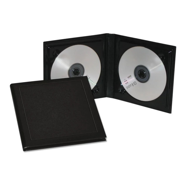 Black TAP Double Horizontal CD Albums open.