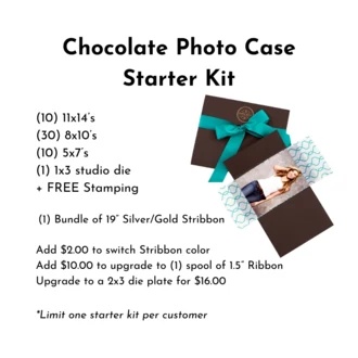 Photo Case Starter Kit - Chocolate by Tyndell Details