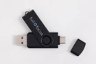 Dual Swivel Flash Drive 3.0 USB Type C by Tyndell Details